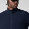 Conquer Max con collo alto e zip integrale - Blu navy