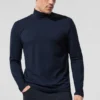 Conquer Reform a collo alto e maniche lunghe - Blu navy