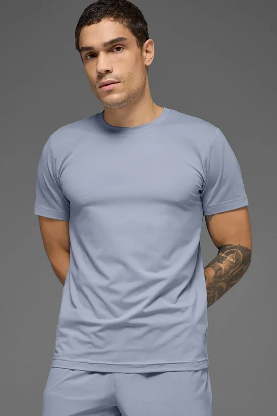 Conquer Reform Maglia a girocollo a maniche corte - Brina invernale