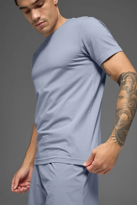 Conquer Reform Maglia a girocollo a maniche corte - Brina invernale