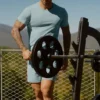 Conquer Reform, pantaloncini a maniche corte con collo rotondo - Desert Sage