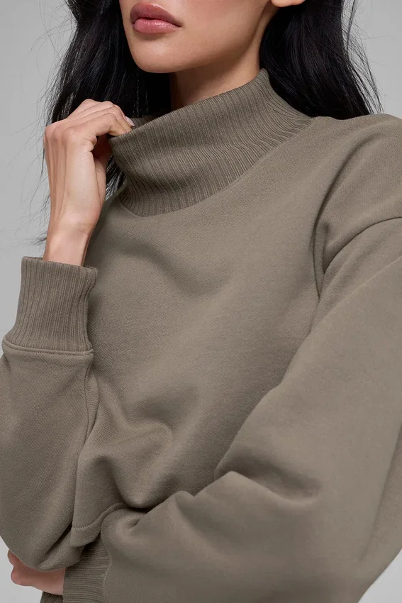 Copricostume corto Serenity - Cacao chiaro