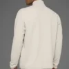 Double Take maniche lunghe con zip a 1/4 - Bone