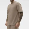 Double Take pantaloncini maniche corte - Gravel