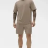 Double Take pantaloncini maniche corte - Gravel