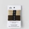 Elastici per capelli Untangled (confezione da 6) - Beige/Espresso