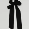Elastico per capelli Love Knots - Nero