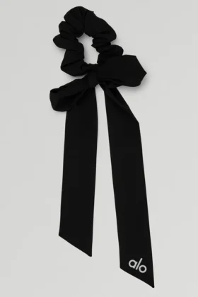 Elastico per capelli Love Knots - Nero