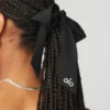 Elastico per capelli Love Knots - Nero