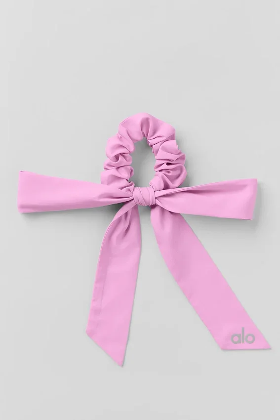 Elastico per capelli Love Knots - Rosa Cuore Caramella