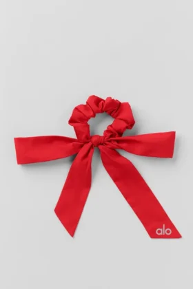 Elastico per capelli Love Knots - Rosso brillante