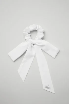 Elastico per capelli Love Knots Tie - Bianco