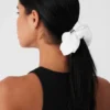 Elastico per capelli oversize Bead It - Bianco