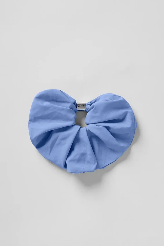 Elastico per capelli oversize Bead It - Blu cristallino
