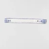 Fasce per capelli Airlift So Smooth Gingham - Gingham blu navy