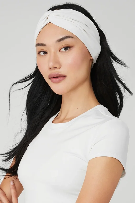 Fasce per capelli Alosoft - Bianco