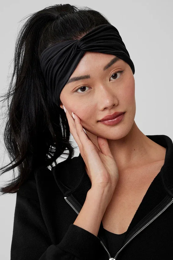 Fasce per capelli Alosoft - Nera