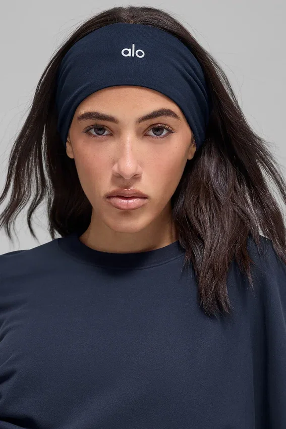 Fasce per capelli Performance Conquer - Blu navy
