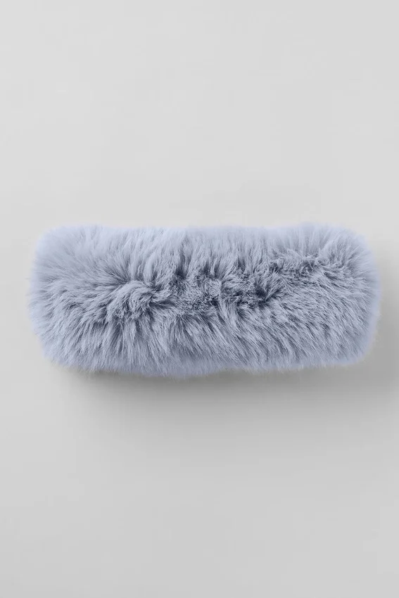 Fasce per capelli Wintersun in morbida pelliccia sintetica - Winter Frost