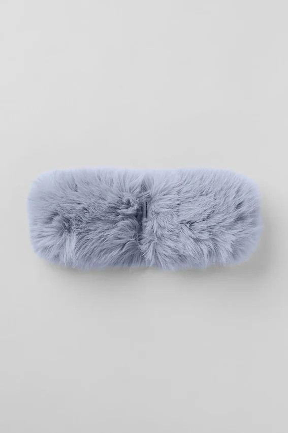 Fasce per capelli Wintersun in morbida pelliccia sintetica - Winter Frost