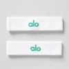 Fascia antisudore Glow (confezione da 2) - Bianco/Verde abete