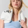 Fascia antisudore Glow (confezione da 2) - Blu conchiglia/Bianco