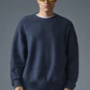 Felpa a girocollo Triumph Restore - Blu navy