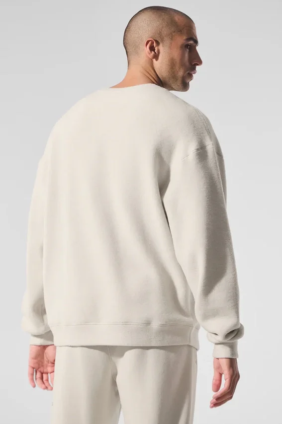 Felpa a girocollo Triumph Restore - Colore osso