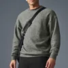 Felpa a girocollo Triumph Restore - Grigio triblend