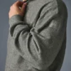 Felpa a girocollo Triumph Restore - Grigio triblend