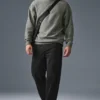 Felpa a girocollo Triumph Restore - Grigio triblend