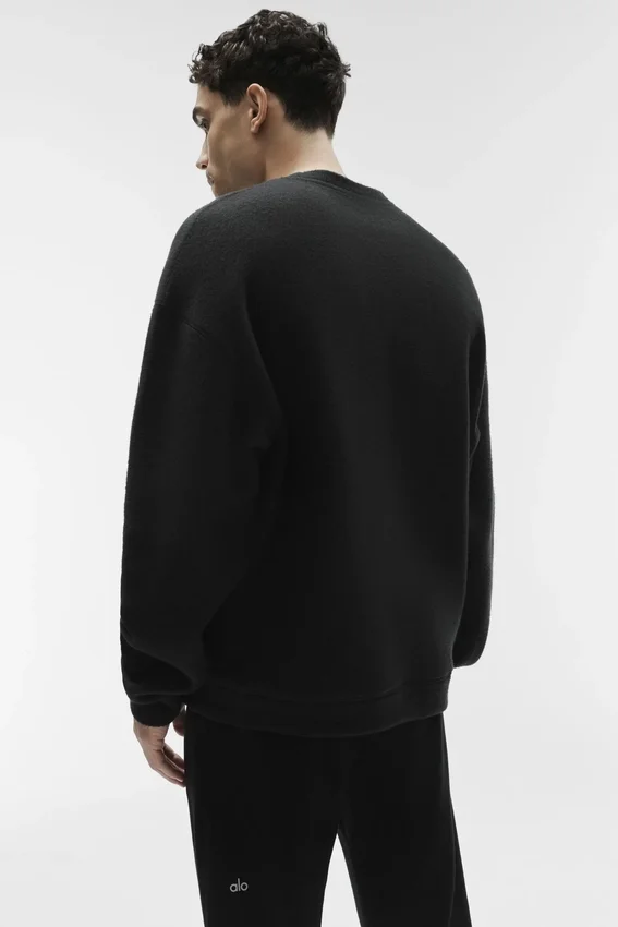 Felpa a girocollo Triumph Restore - Nero