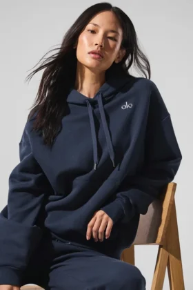 Felpa con cappuccio Accolade - Blu navy