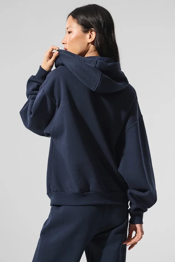 Felpa con cappuccio Accolade - Blu navy