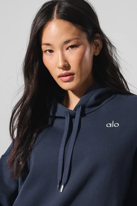 Felpa con cappuccio Accolade - Blu navy