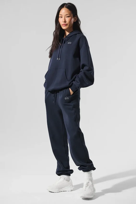 Felpa con cappuccio Accolade - Blu navy
