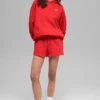 Felpa con cappuccio Accolade - Rosso brillante
