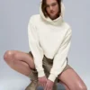 Felpa con cappuccio Bae - Avorio