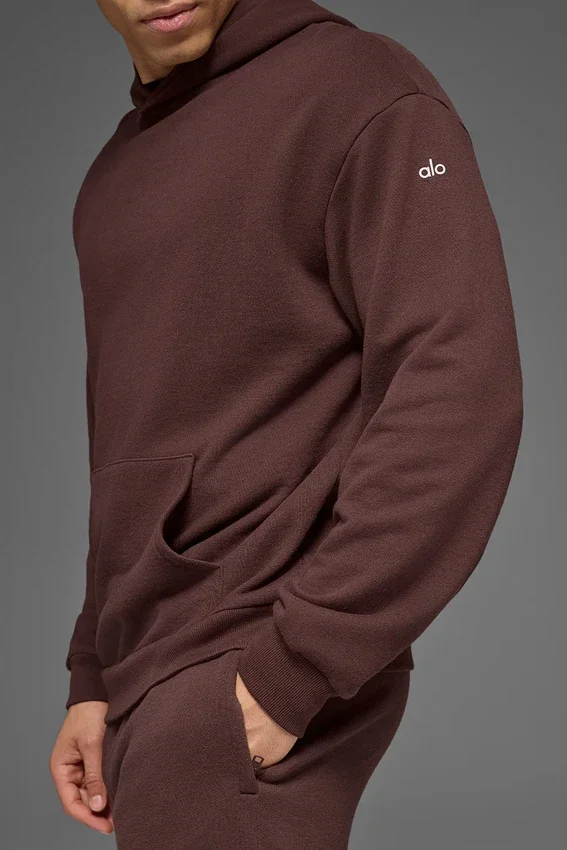 Felpa con cappuccio Chill - Brownstone