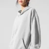 Felpa con cappuccio Chill - Grigio melange sportivo