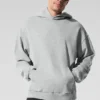 Felpa con cappuccio Chill - Grigio melange sportivo