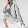 Felpa con cappuccio Chill - Grigio melange sportivo