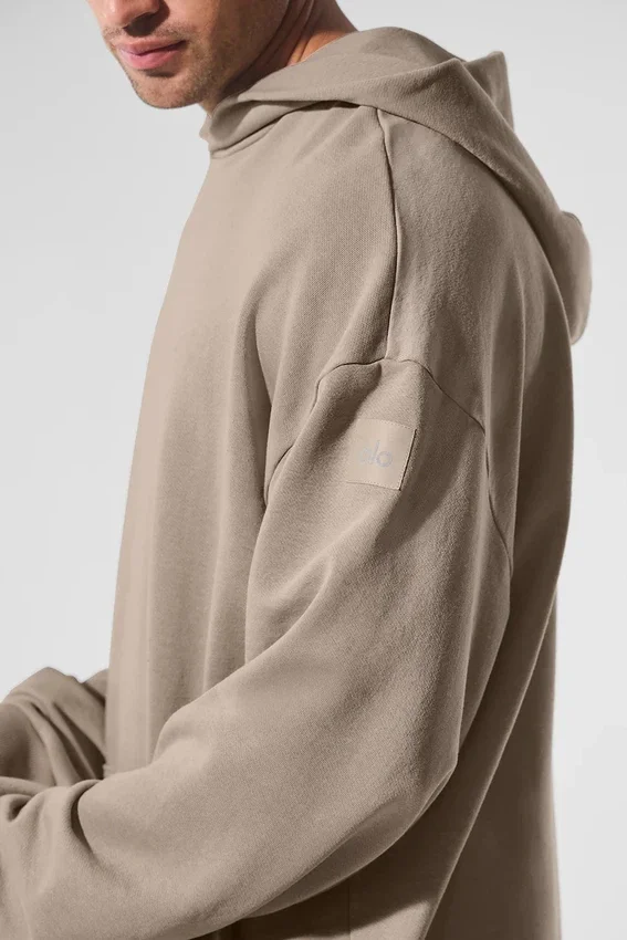 Felpa con cappuccio "Chill Vintage Wash" - Lavaggio Gravel