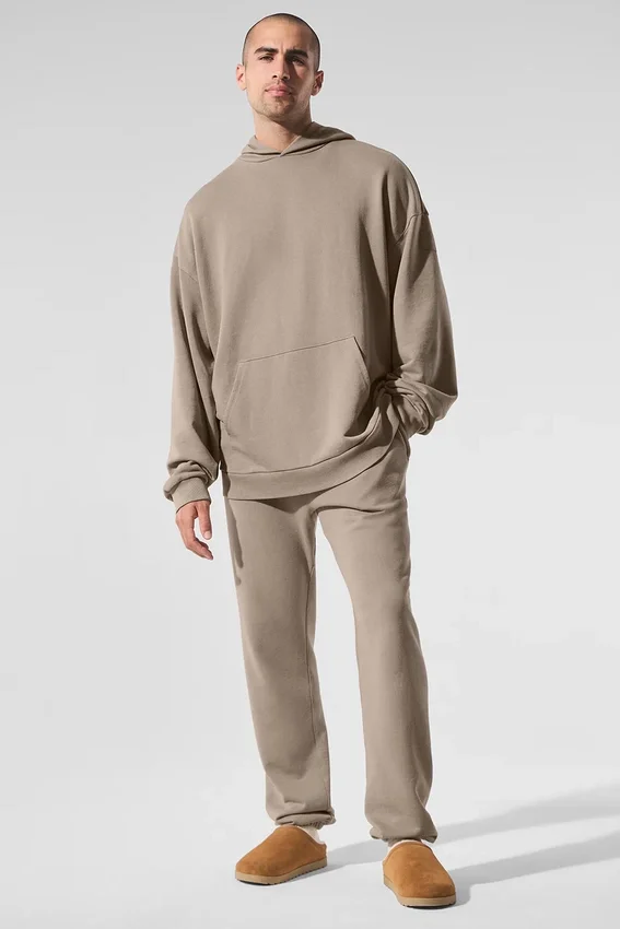 Felpa con cappuccio "Chill Vintage Wash" - Lavaggio Gravel