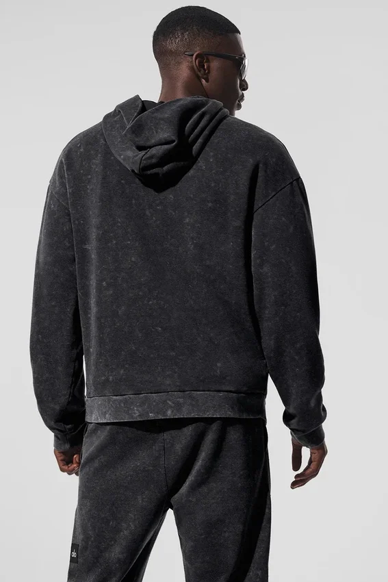 Felpa con cappuccio Chill Vintage Wash - Lavaggio nero