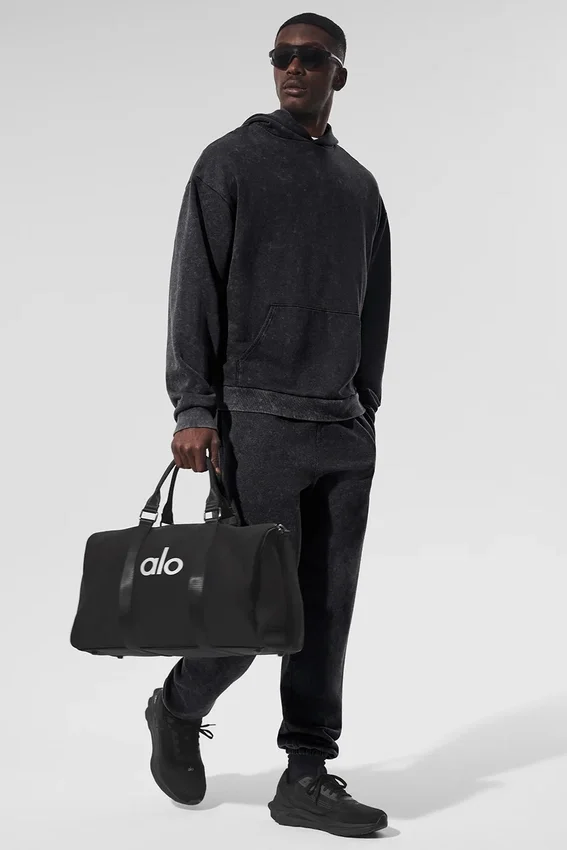 Felpa con cappuccio Chill Vintage Wash - Lavaggio nero