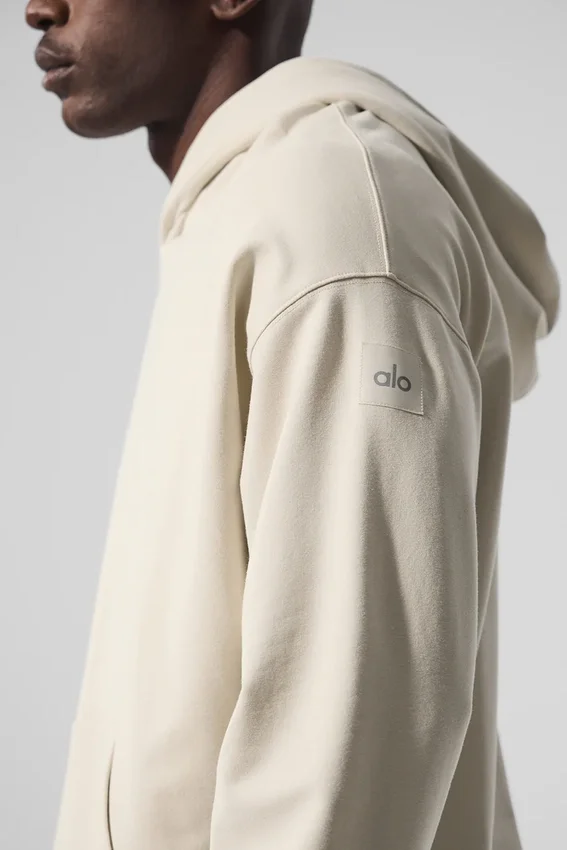Felpa con cappuccio Double Take - Beige