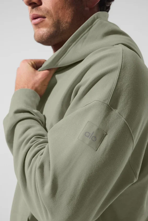 Felpa con cappuccio Double Take - Calcare