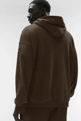 Felpa con cappuccio Double Take – Espresso