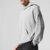 Felpa con cappuccio Double Take - Grigio melange atletico